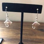 Handmade Silver Stingray Earrings Photo 1