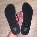 Roxy NWT  wave design stripes colorful flip flops 6 Photo 4