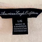 American Eagle  Outfitters Women's High-Low Lace Overlay Top Size Large Photo 4