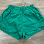 Lululemon Hotty Hot High-Rise Lined Short 2.5" Kelly Green Women Size 4 Photo 0