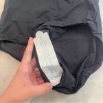 ANDIE NWT Swim Black Luzon One Piece Small Halter Open Back Dramatic Minimalist Photo 5