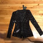 Rachel Zoe Designer Tuxedo Sequins Jacket Club Formal Photo 1