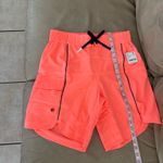 Free People  Neon Coral Outlander Shorts. Size S. MSRP $78  Photo 6