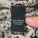 Coco Bianco Cream/Brown Snakeskin Print Waist Tied Caftan Cover Photo 8