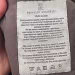 Brunello Cucinelli  chocolate velvet mid rise trousers sz 10 Photo 8