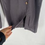 Coco + Carmen  Wide Leg Pants Womens L\XL Gray Cotton High Rise Elastic Waist Photo 4