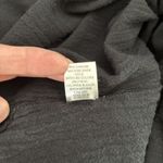 Lulu B Top Womens 1X Black Gauze Long Tabbed‎ 3/4 Sleeve Relaxed Coastal Resort Photo 8