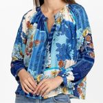 Johnny Was SILK JOSY LYNN RAGLAN POET BLOUSE NWT Photo 3