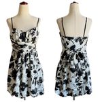 Twenty One Y2K floral mini bubble dress Black Size undefined Photo 1