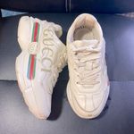 RHYTON Sneakers GUCCI LOGO Size 34/4US Photo 2