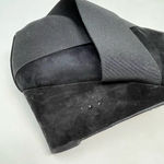 Stuart Weitzman Stuart‎ Weitzman Coban Suede Wedge Booties Black Size US 9.5 Photo 11