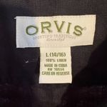 Orvis  Black Linen Shirt Photo 2
