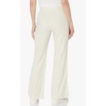 NIA THE LABEL‎ LINEN BLEND TAN SLIGHT FLARE LEG PANAMA TROUSER PANTS EUC SIZE M Brown Size M Photo 1