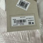 All Saints NWT Ivory White Meg Smocked Button Up Blouse Size 12 Photo 7