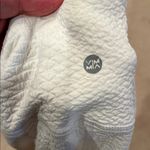 Vimmia White Full-Length Textured Leggings Photo 2