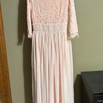 Blush Pink Bridesmaid Dress Size M Photo 0