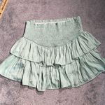 Mustard Seed  Green Tiered Skort medium Photo 0