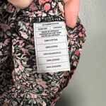 BB Dakota Steve Madden Women's Black & Pink Calico Cottagecore Top Photo 4