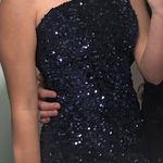 Homecoming Dress Blue Size M Photo 3