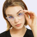 Clear Blue Light Filter Glasses Photo 4