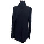 Vince  Long Sleeved Open Front Cardigan Sweater Knit Black Womens Size XS Photo 5