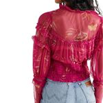 Free People Time for Shine Top Pink Photo 2