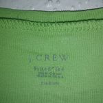 J.Crew M Fitted Cotton Lime Green Tee Top Photo 4