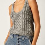 Free People High Tide Cable Tank. Size X-Small Photo 0