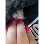 UGG  Fluff Yeah Women's Black Slingback Fur Sandals Size 6 Photo 9