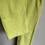 The Kript Soft Bright Chartreuse Wide Leg Pants Womens M Festival Coquette Photo 2