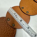 Chico's Chico’s Genuine Leather Circle Embossed Boho Western Belt Size S/M Photo 6