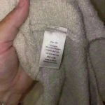 Barefoot Dreams Barefoot‎ Dreams “cozy chic” hooded long cardigan beige size medium Photo 3