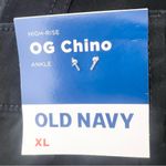 Old Navy NWT  Black OG Chino High Rise Ankle Pants Size XL Photo 8