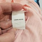 Fantaslook Dressy Vneck Ruffle Sleeve Textured Poplum Casual Flowy Pink Sz L Size L Photo 6