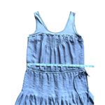 BCBG maxazria April Gray Dress Drawstring Pleated Dress Size 4 Photo 8