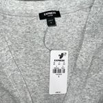 EXPRESS NEW  Gray Long Sleeve Bodysuit Size Small Photo 3