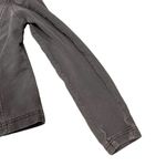 Marrakech Layla Gray Knit Asymmetrical Cropped Moto Jacket Size XS Photo 8