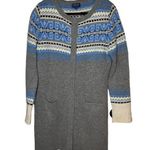 Pendleton  lambs wool/angora  blend long cardigan. Size:Large Photo 0