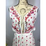 Raga Vanora Keyhole Embroidered Side Cut Outs Open Back Tunic S Photo 8