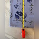 Style & Co Blue Floral Cardigan Sweater Small Button Front Spring Layer Photo 4