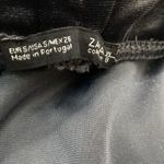 ZARA  high waist neutral minimal velvet leggings Photo 3