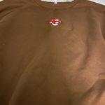 mushroom sweatshirt Brown Size L Photo 0