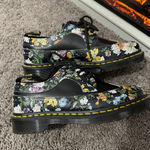 Dr. Martens  Women's 3989 Darcy Floral Oxford Black Photo 2