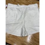 Hudson By Los Angeles Anreannah Shorts Women's 32 White Tie Belt Flat Front A37 Photo 4