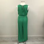 Torrid  Studio Knit Surplice Tie Back Green Jumpsuit - Size 14/16 (1) Photo 5