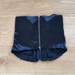 superdown  - Hook & Eye Ruched Strapless Corset Top in Black Photo 3