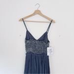 Free People NEW Arabesque Maxi Dress Gray Photo 10