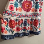 Floral Cami Dress Sundress Red Size L Photo 2