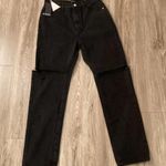 Nasty Gal Strike a Pose Distressed Mom Jeans Size 8 NWT Photo 2