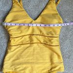 Sea Level Swim V Neck Sunflower Yellow One Piece Size 6 Photo 2
